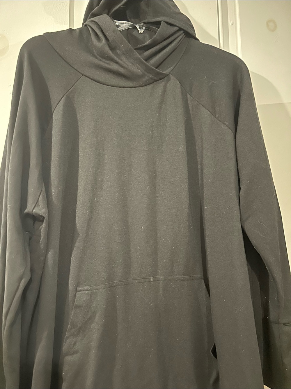 LuLaRoe Black Hooded Sweatshirt - 2XL